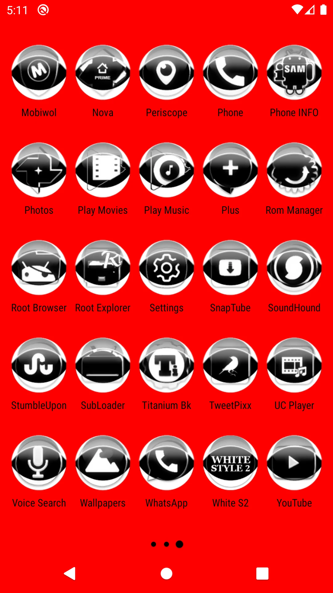 White Icon Pack Style 2 screenshot