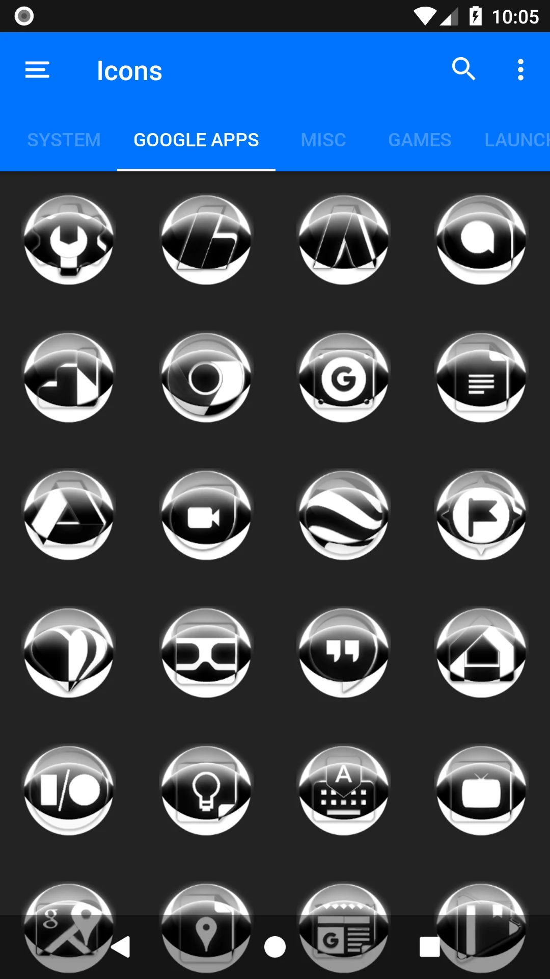 White Icon Pack Style 2 screenshot