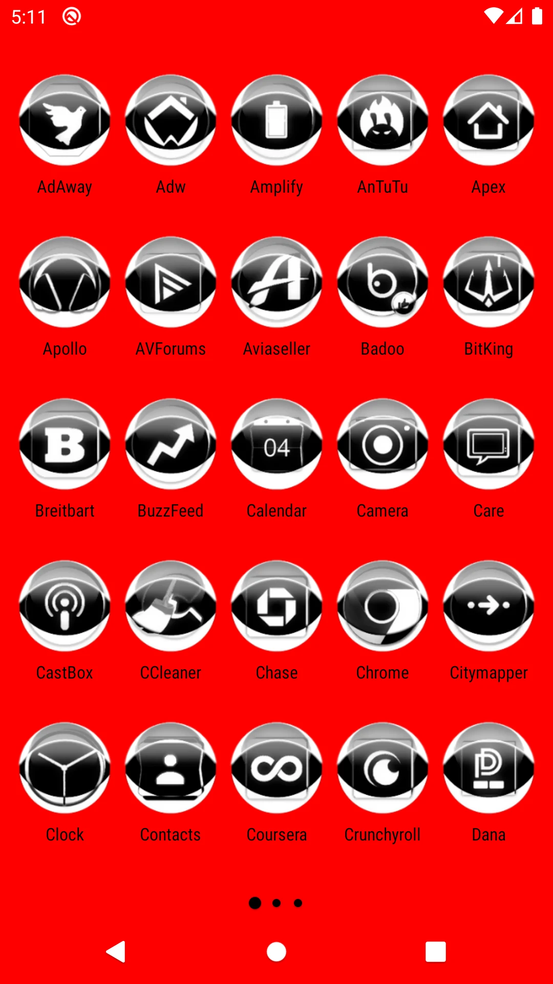 White Icon Pack Style 2 screenshot