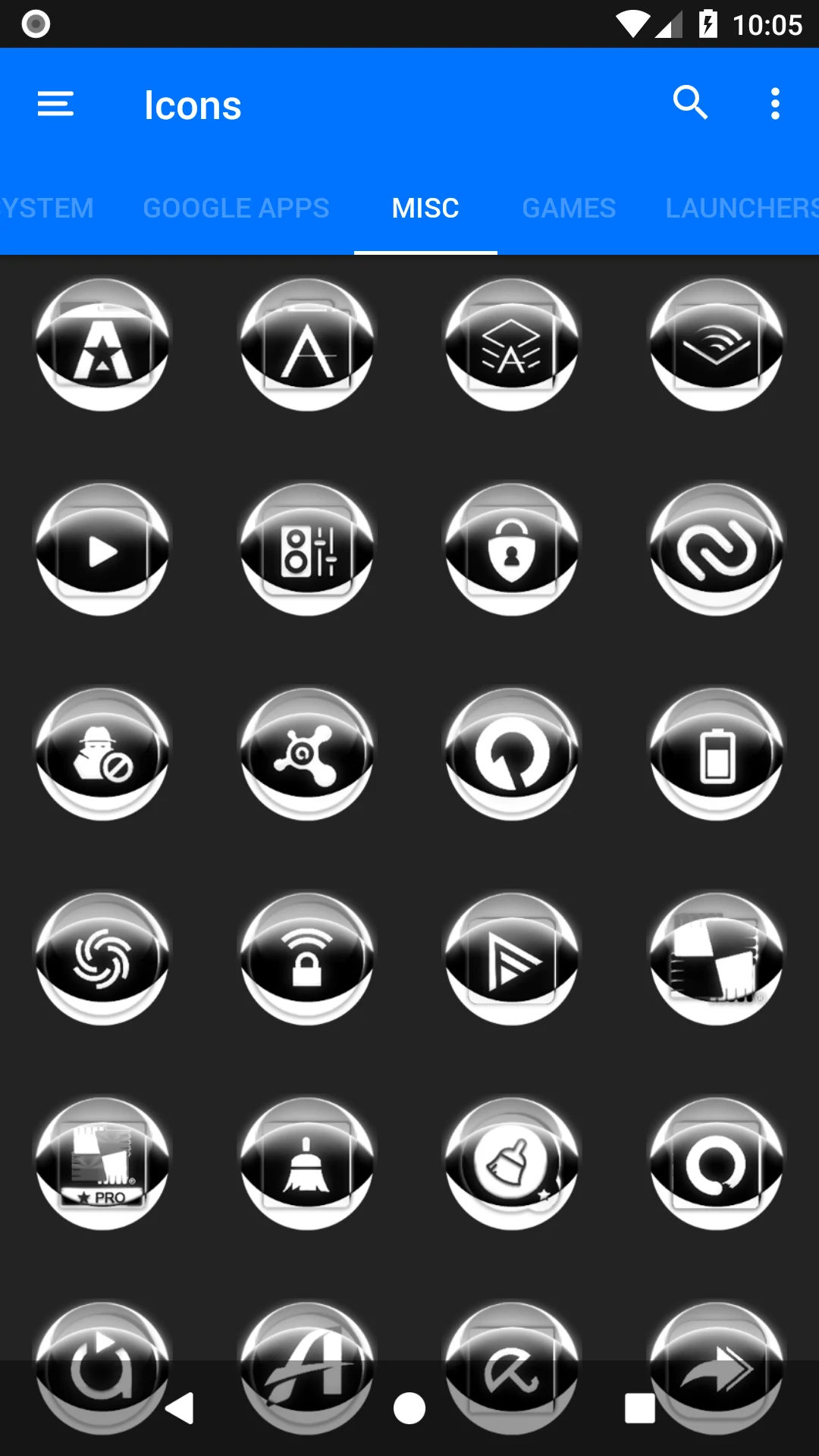 White Icon Pack Style 2 screenshot